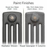 CI-RG-2-PAINT-10-11 - Royal Georgian 2 Column Cast Iron Radiator H1040mm x W2246mm CI-RG-2-PAINT-10-11 - Royal Georgian 2 Column Cast Iron Radiator H1040mm x W2246mm